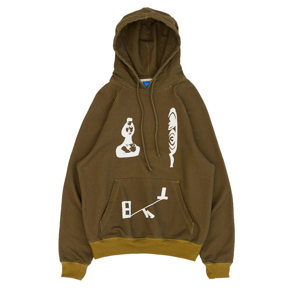 ALL CAPS STUDIO - Architecture Hoodie - Brown