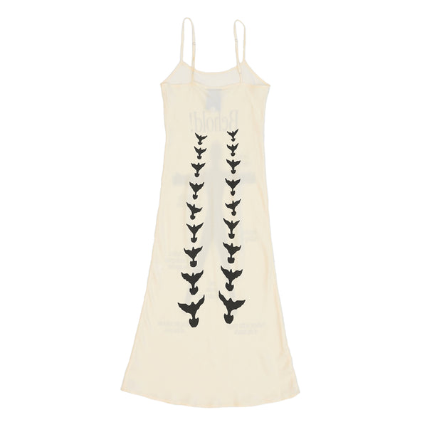 ALL CAPS STUDIO - Behold! Slip Dress - Creme