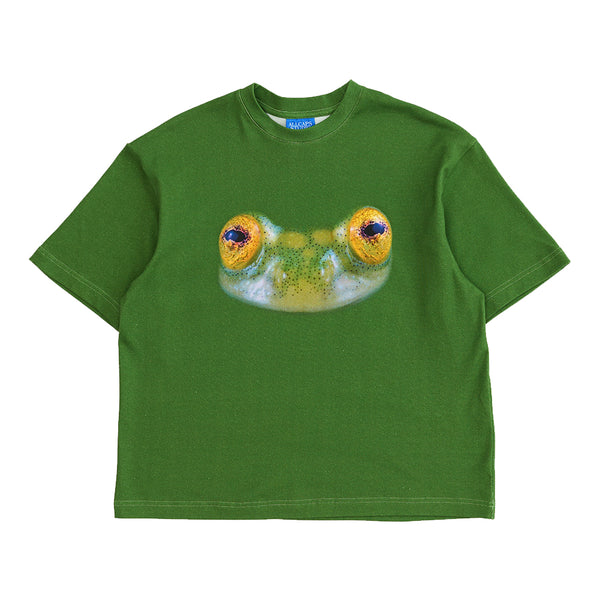 ALL CAPS STUDIO - Frog T-Shirt - Green ALL CAPS STUDIO - Frog T-Shirt - Green