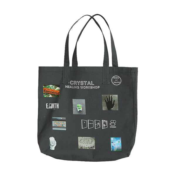 ALL CAPS STUDIO - Mood Board Tote - Charcoal