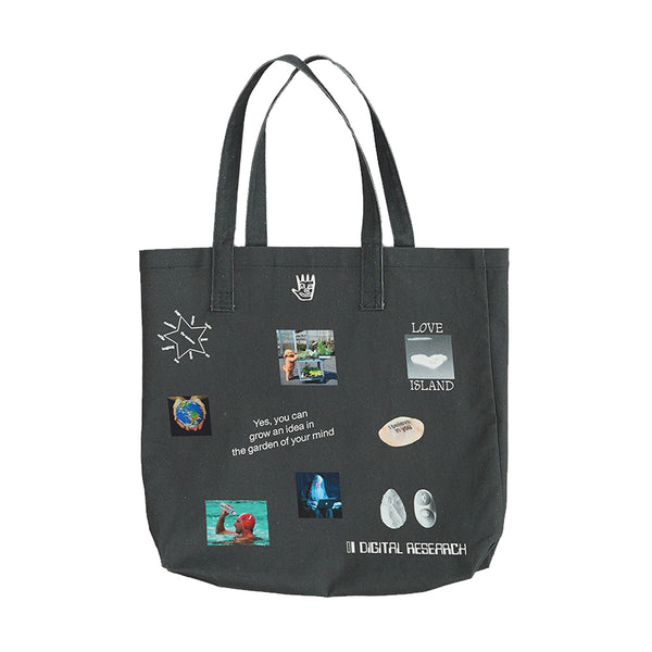 ALL CAPS STUDIO - Mood Board Tote - Charcoal