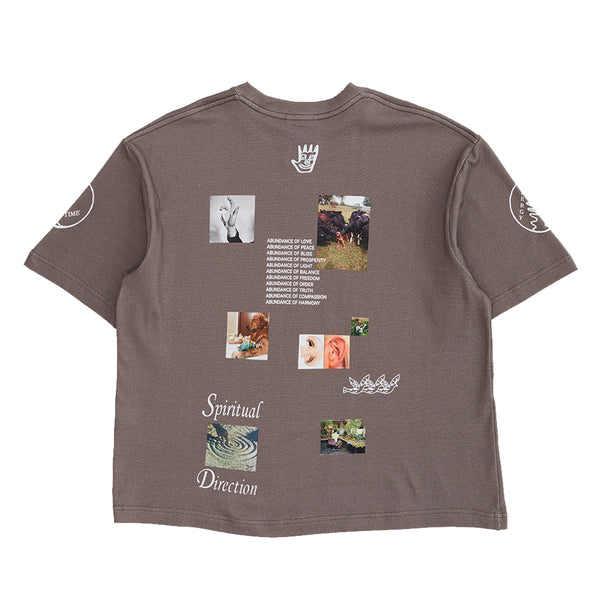 ALL CAPS STUDIO - Mood Board T-Shirt - Grey
