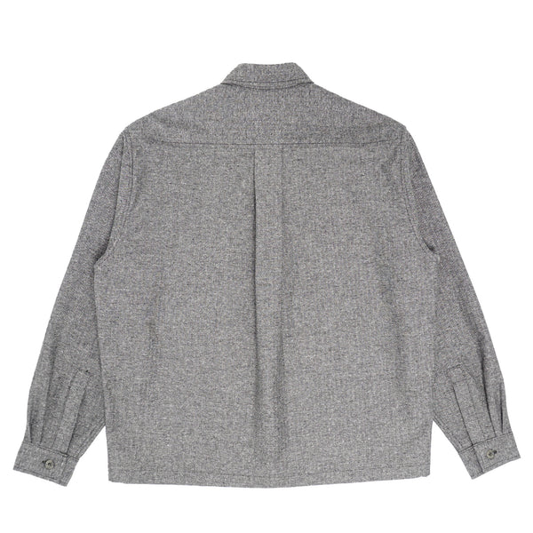Alterior - Ace Button Down Shirt - Herringbone Twill - Charcoal