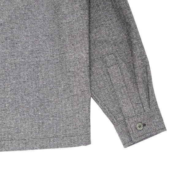 Alterior - Ace Button Down Shirt - Herringbone Twill - Charcoal