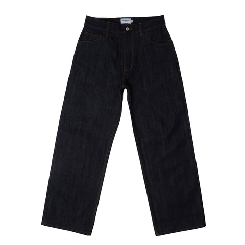 Sturla - Twisted Seam Trousers - Charcoal Flocked Nylon