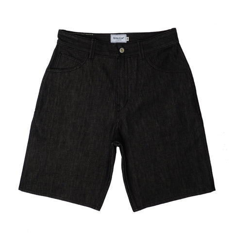 Alterior - Cone Mills White Oak Wide Shorts - Black