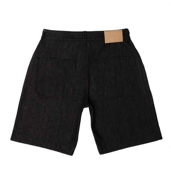 Alterior - Cone Mills White Oak Wide Shorts - Black