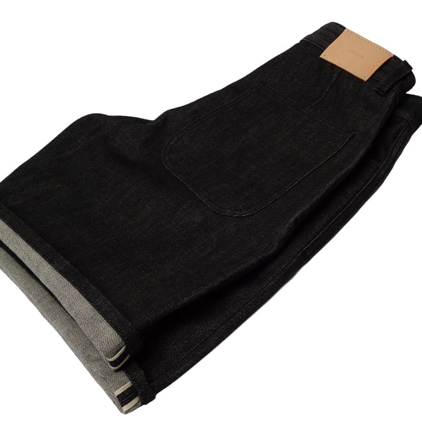 Alterior - Cone Mills White Oak Wide Shorts - Black