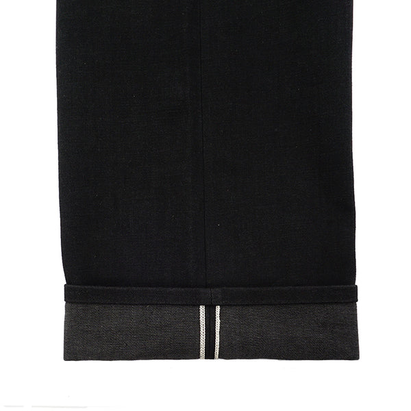 Alterior - Wide Trouser - Black Japanese Denim