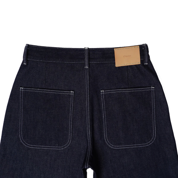 Alterior - Cone Mills White Oak Wide Shorts - Indigo