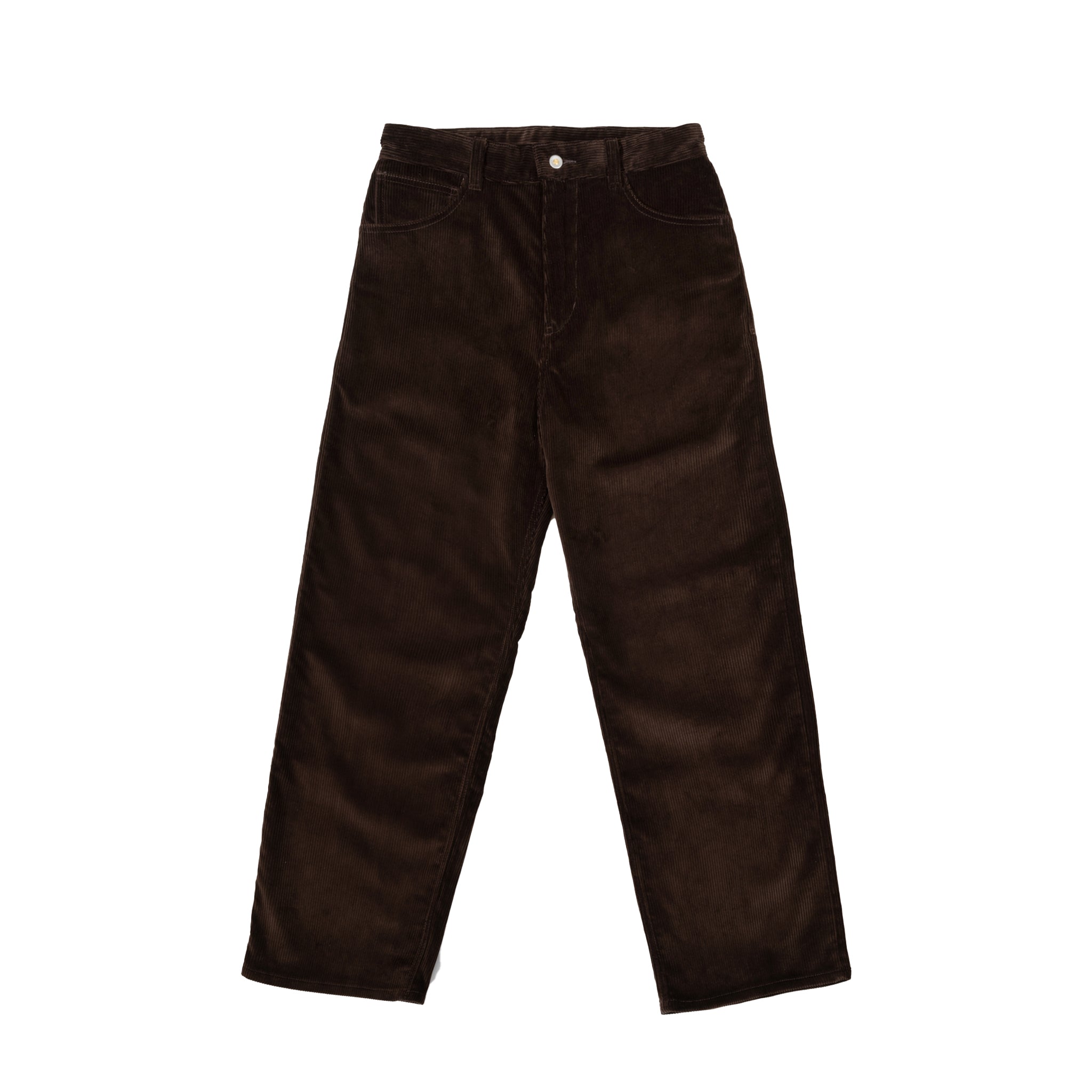 James Coward & Alterior - Wide Trouser - Brown Italian 8 Wale Corduroy James Coward & Alterior - Wide Trouser - Brown Italian 8 Wale Corduroy