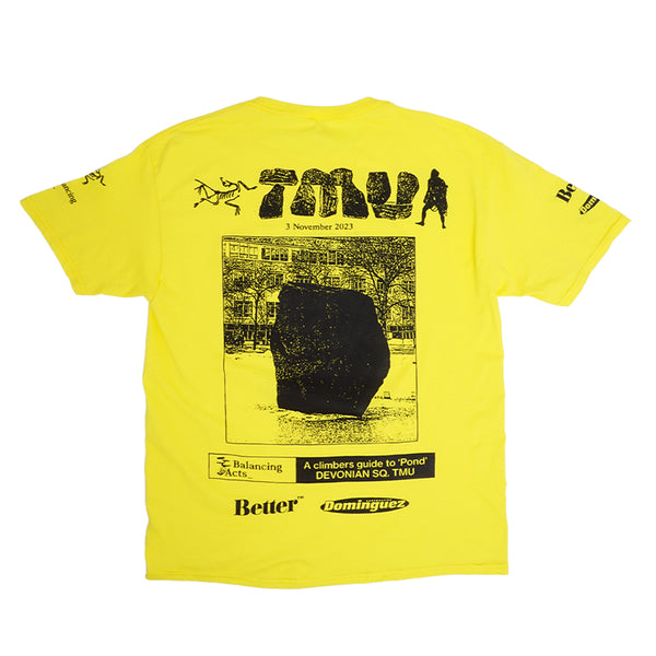 Balancing Acts/Dominguez Corporation/Better Gift Shop/Arcteryx - TMU Climbing Club T-Shirt - Yellow