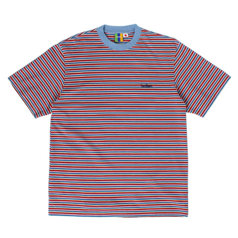 Bedlam - Sparky Stripe T-Shirt - Blue