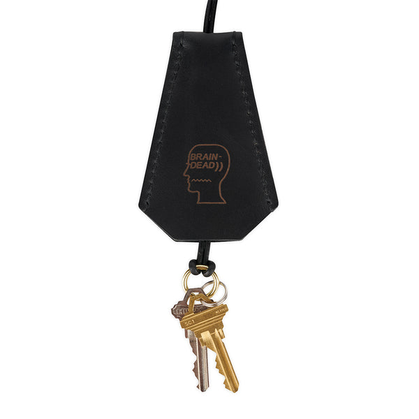 Brain Dead x Alterior - Leather Key Holder - Black