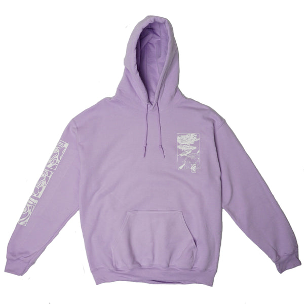 Marko K. Gavez & Childhood Intelligence - 'Nightstalker' Hoodie - Lilac