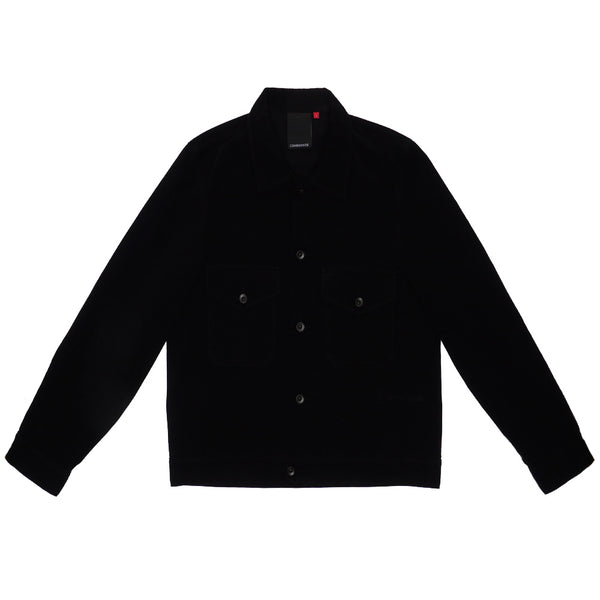 Commonside - Cropped Jacket - Nero Fustagno