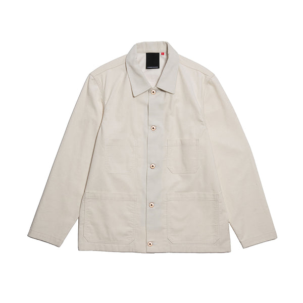 Commonside - Chore Coat - Ivory Corduroy