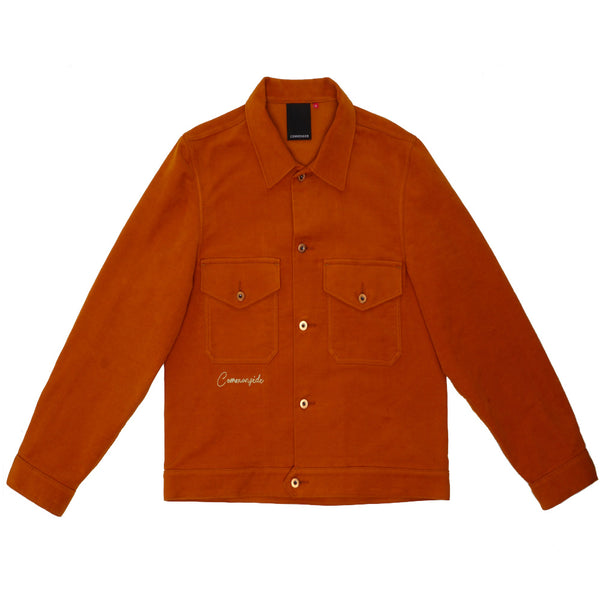 Commonside - Cropped Jacket - Ochre Fustagno