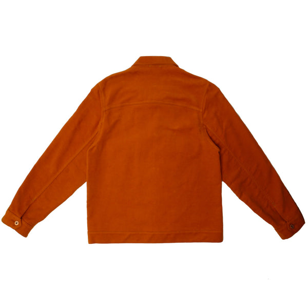 Commonside - Cropped Jacket - Ochre Fustagno
