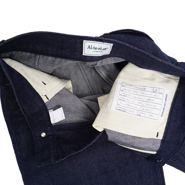 Dana Lee Brown & Alterior - Wide Trouser - Sun-dried Indigo