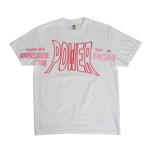 Da Print Shop - The Power Of A Mom T-Shirt - White Da Print Shop - The Power Of A Mom T-Shirt - White