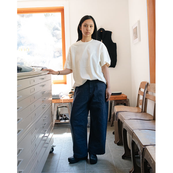 Dana Lee Brown & Alterior - Wide Trouser - Sun-dried Indigo
