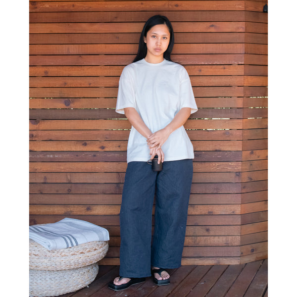 Dana Lee Brown & Alterior - Wide Trouser - Sun-dried Indigo