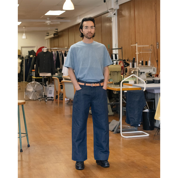 Dana Lee Brown & Alterior - Wide Trouser - Sun-dried Indigo