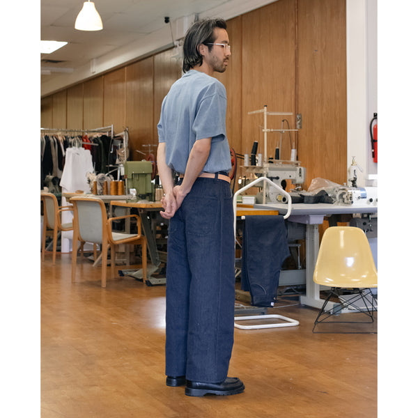 Dana Lee Brown & Alterior - Wide Trouser - Sun-dried Indigo