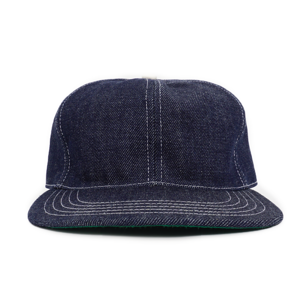Thheme/Alterior - Cone Mills White Oak Denim 6-Panel Cap - Indigo