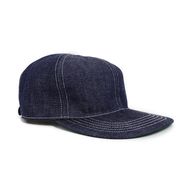 Thheme/Alterior - Cone Mills White Oak Denim 6-Panel Cap - Indigo