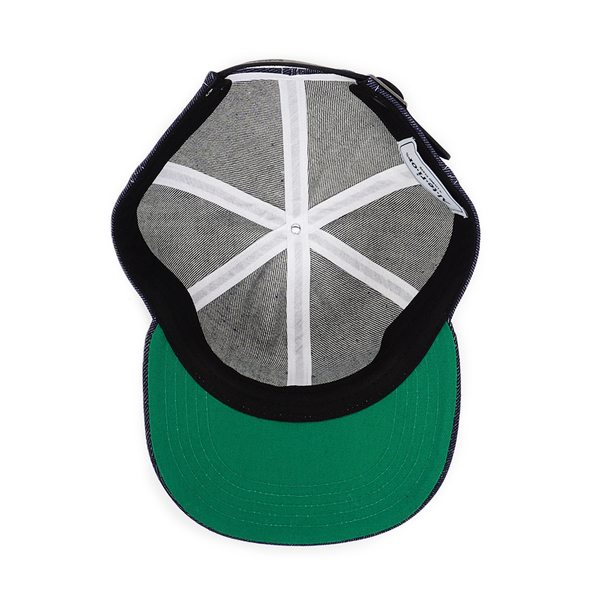 Thheme/Alterior - Cone Mills White Oak Denim 6-Panel Cap - Indigo
