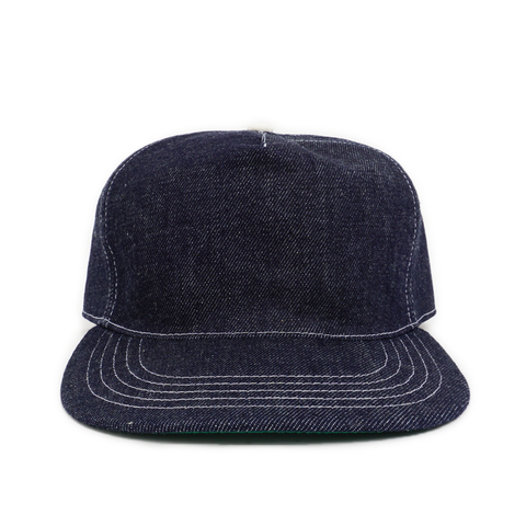 Thheme/Alterior - Cone Mills White Oak Denim 5-Panel Cap - Indigo