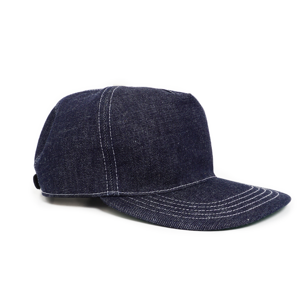 Thheme/Alterior - Cone Mills White Oak Denim 5-Panel Cap - Indigo