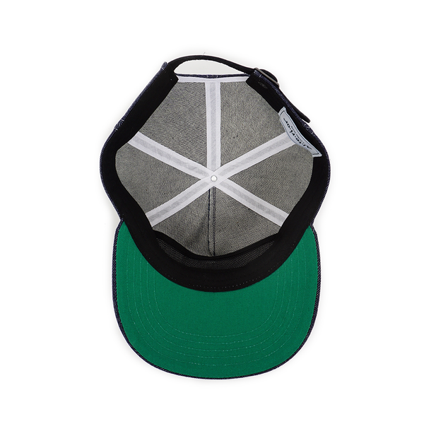 Thheme/Alterior - Cone Mills White Oak Denim 5-Panel Cap - Indigo