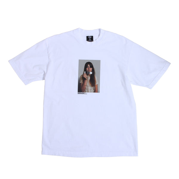 Friend Editions - Richard Kern Grey Card T-Shirt - White