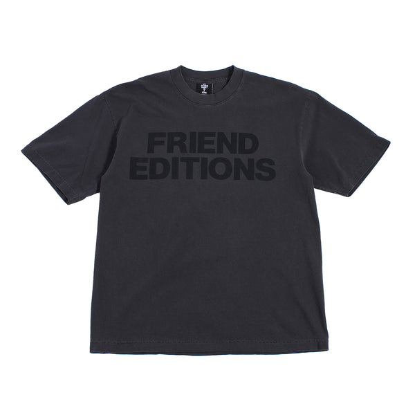 Friend Editions - Monogram T-Shirt - Vintage Black Friend Editions - Monogram T-Shirt - Vintage Black