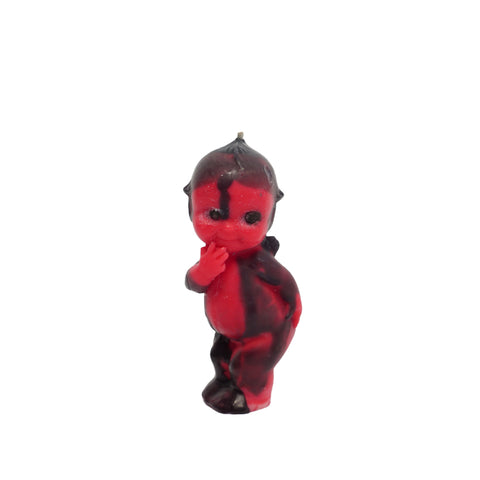 HOPEWORLD - Kewpie Devil Candle - Red
