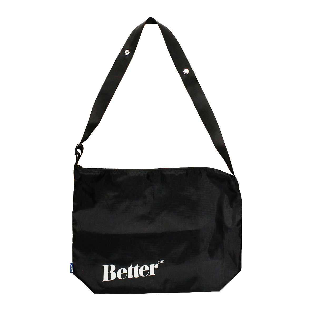 Better Gift Shop - Logo Nylon Side Bag - Black Better Gift Shop - Logo Nylon Side Bag - Black