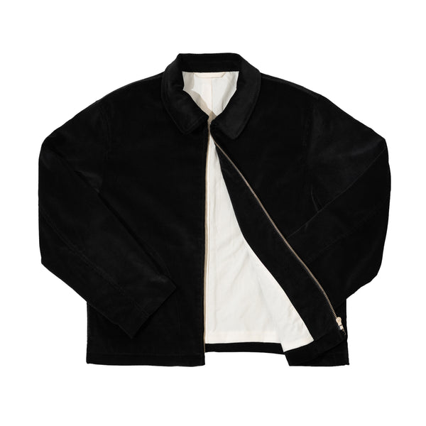 James Coward & Alterior - Site Jacket - Black Italian 10 Wale Corduroy