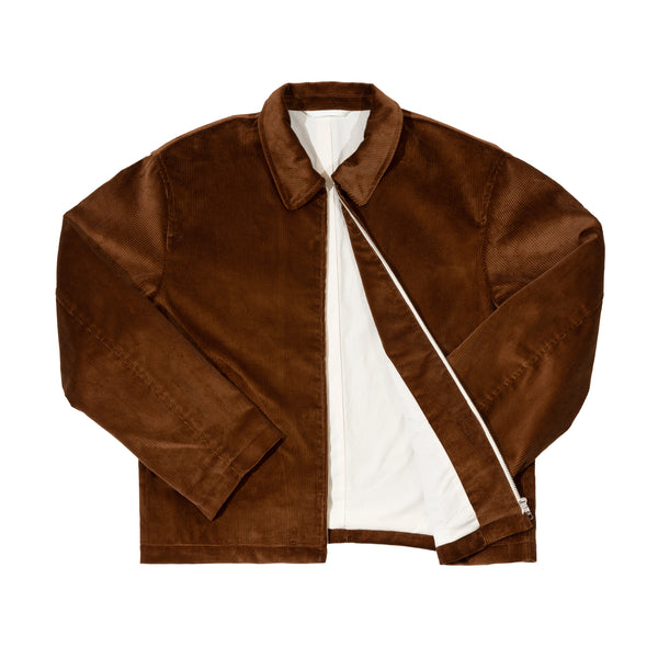 James Coward & Alterior - Site Jacket - Brown Italian 10 Wale Corduroy