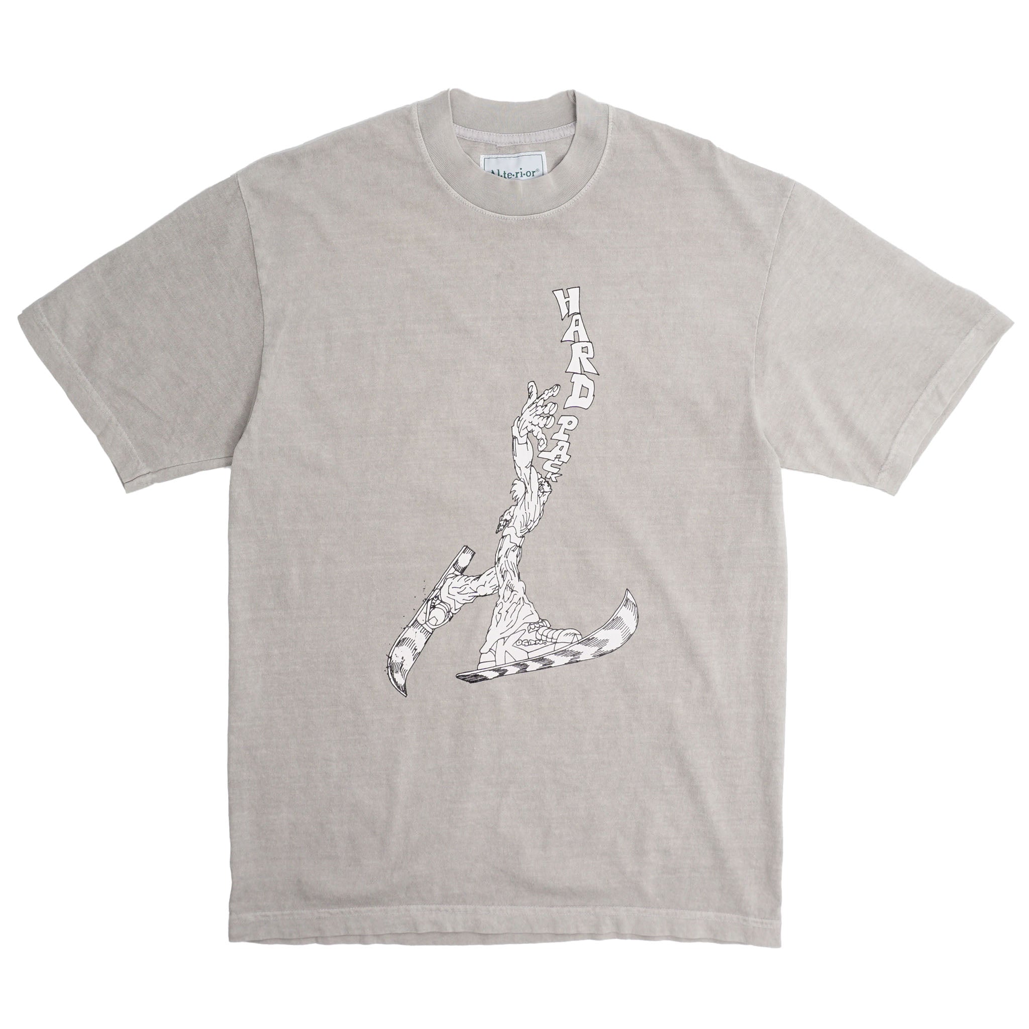 Kogan for HARD PACK & Alterior - T-shirt - Cement Kogan for HARD PACK & Alterior - T-shirt - Cement