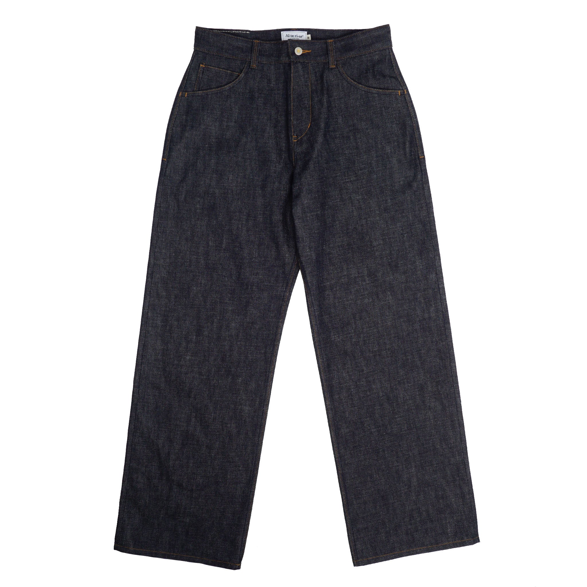 Alterior - Heavy Japanese Denim Wide Trouser - Indigo Alterior - Heavy Japanese Denim Wide Trouser - Indigo