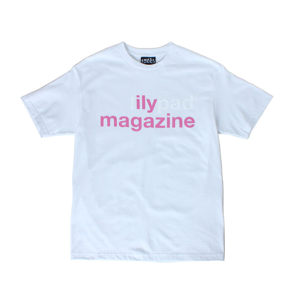 Lilypad - ILY Magazine T-Shirt - White Lilypad - ILY Magazine T-Shirt - White