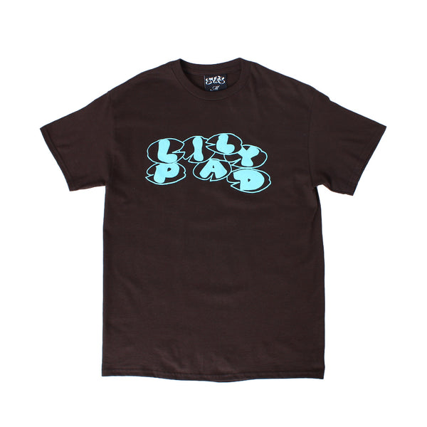 Lilypad - Wordmark T-Shirt - Brown Lilypad - Wordmark T-Shirt - Brown