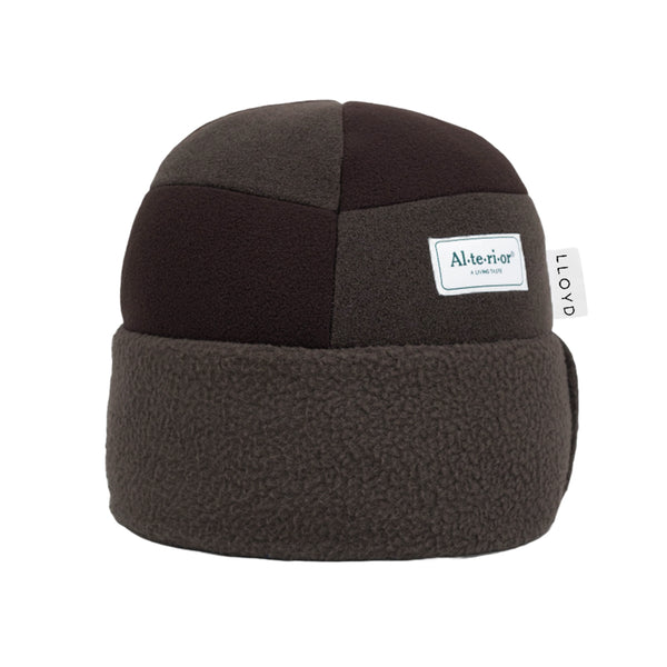 LLOYD / ALTERIOR - Toque - 8 Panel - Anthracite/Brown