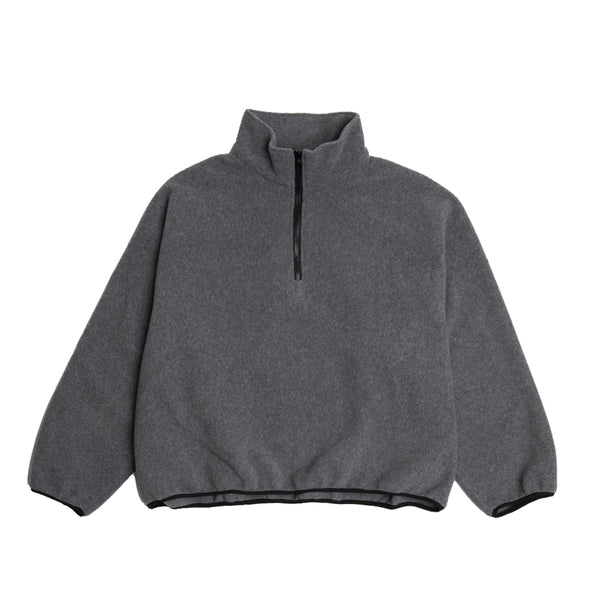 LLOYD - Fleece Half-Zip Pullover - Grey Polar LLOYD - Fleece Half-Zip Pullover - Grey Polar