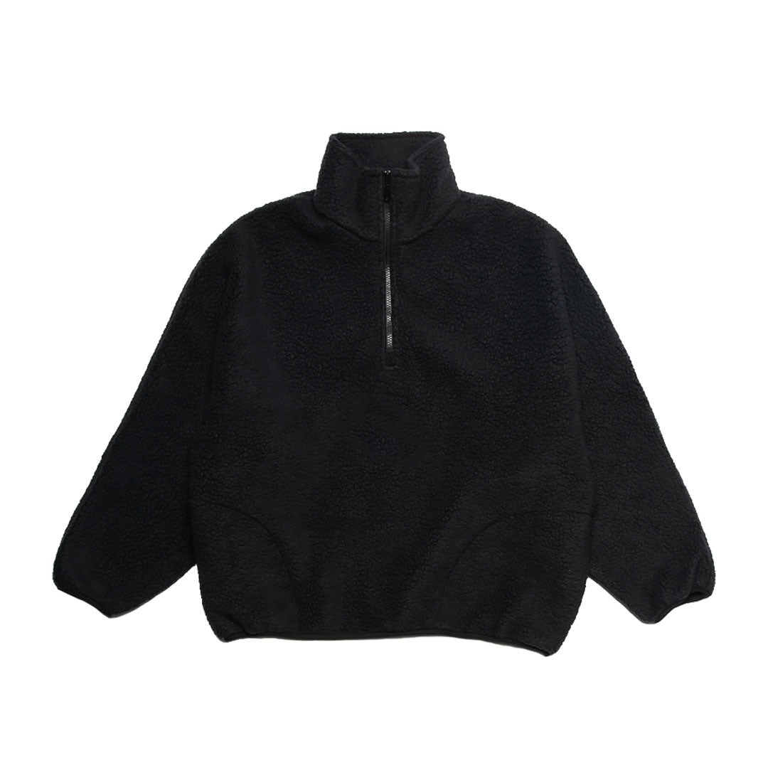 LLOYD - Fleece Half-Zip Pullover - Black LLOYD - Fleece Half-Zip Pullover - Black