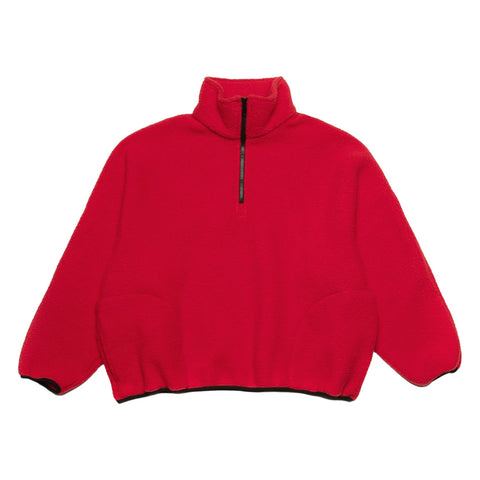 LLOYD - Fleece Half-Zip Pullover - Black