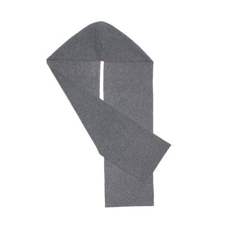 LLOYD - Hooded Scarf - Grey Felt